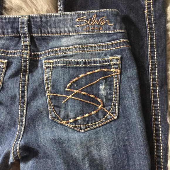 Silver Frances Bootcut JEANS SIZE 29 - Picture 2 of 9